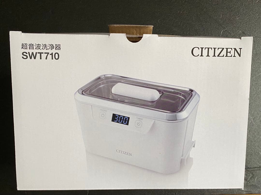 【 外箱あり/付属品付】CITIZEN 超音波洗浄機 SWT710