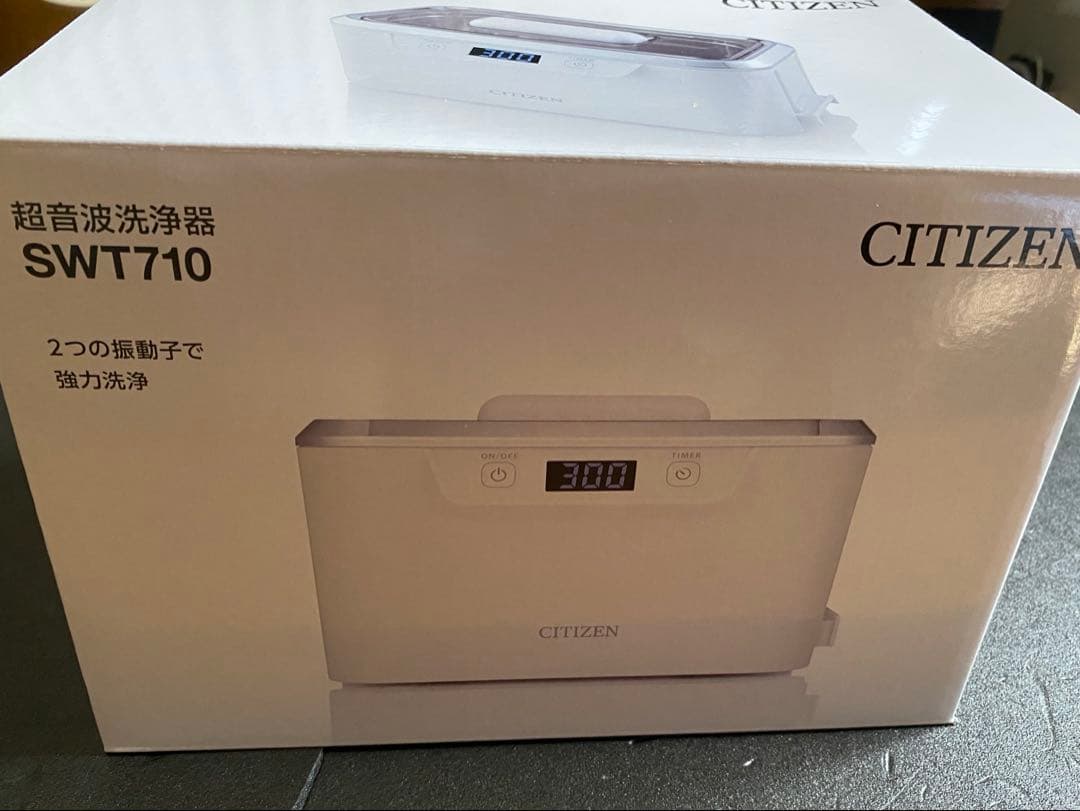 【 外箱あり/付属品付】CITIZEN 超音波洗浄機 SWT710