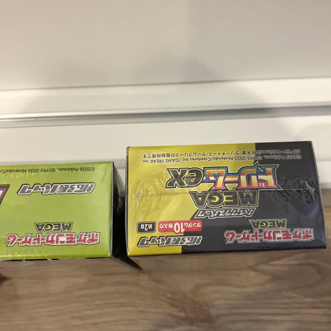 ポケモンカード MEGAドリームex、ムキニスゼロ各1boxシュリンク付