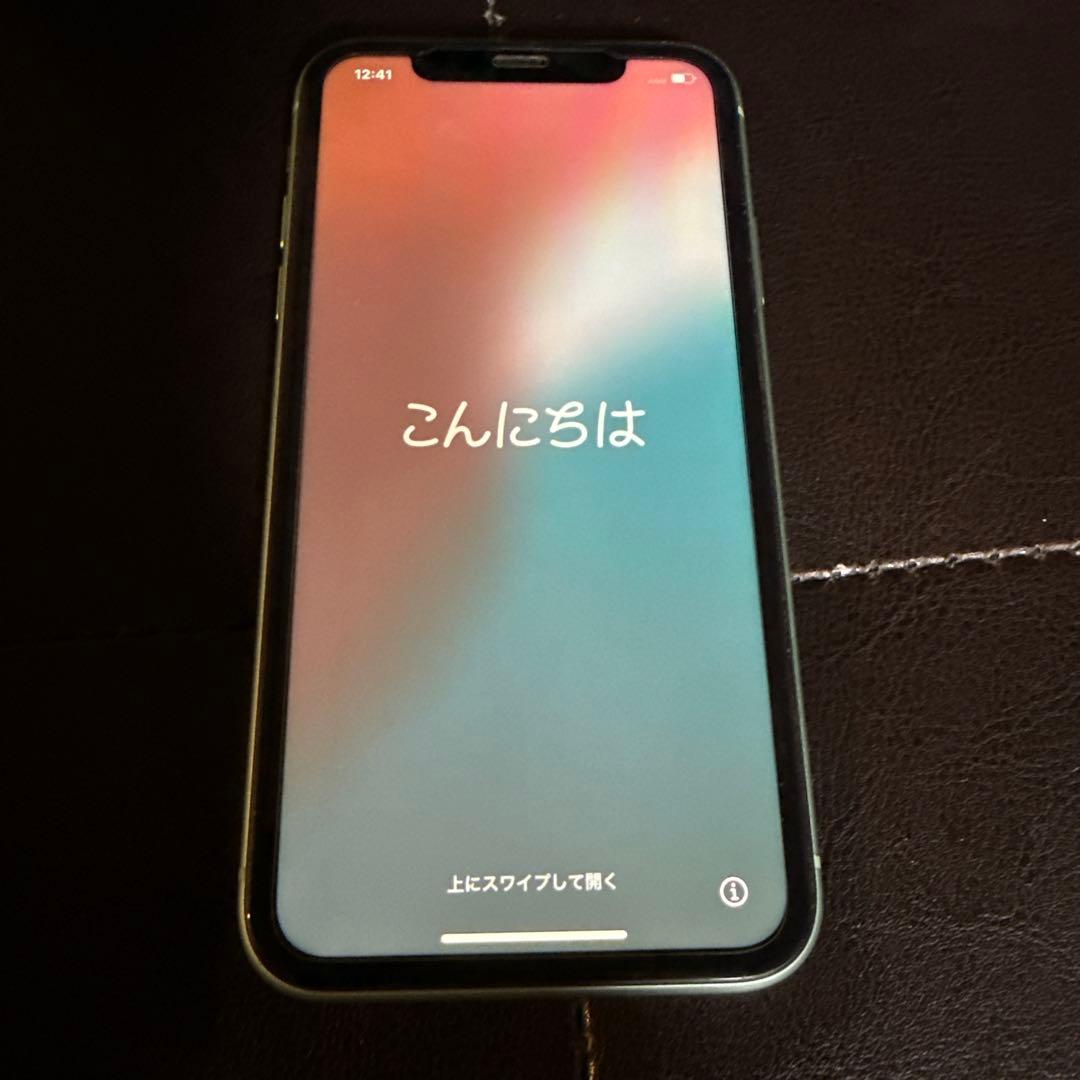 iPhone 11 ミントグリーン　128GB 本体のみ　simフリー
