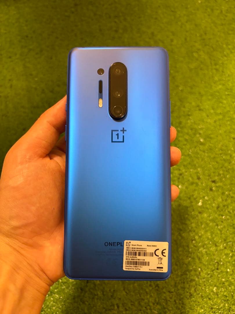OnePlus 8 pro 256GB ブルー 本体 充電器付き