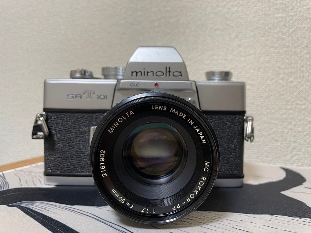 ミノルタSRT101 / MC ROKKOR-PF 50mm f1.7