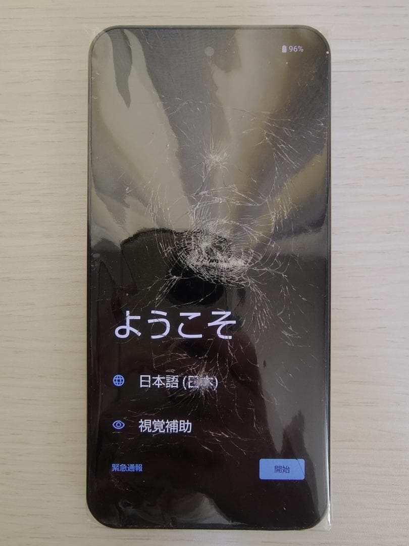 AQUOS sense9 本体のみ 画面割れ ジャンク