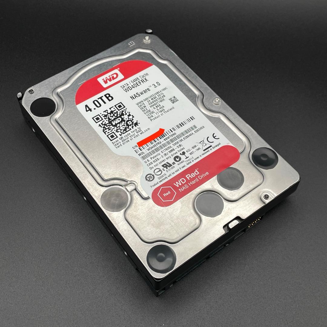 Western Digital WD40EFRX（3.5 HDD 4TB）
