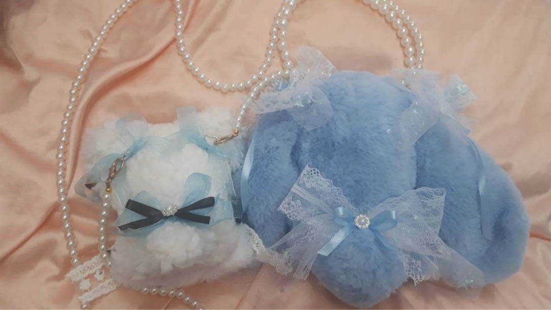 M様ぬい服ふわふわ猫耳うさ耳 着ぐるみ 16cm いつぬい 推しぬい にじぬい
