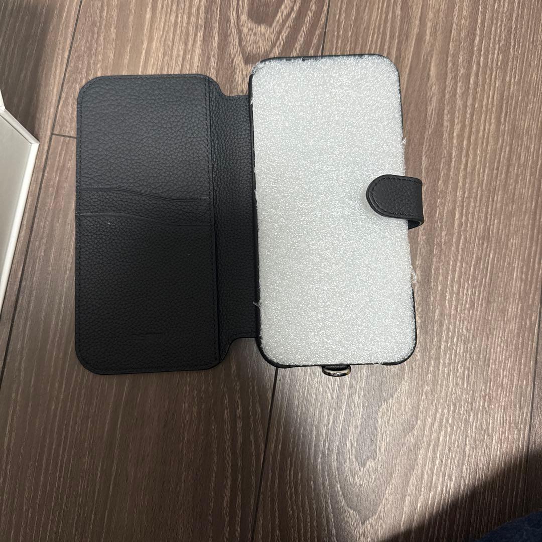 DEMIIU ブラック 手帳型ケース　iPhone16Pro Max