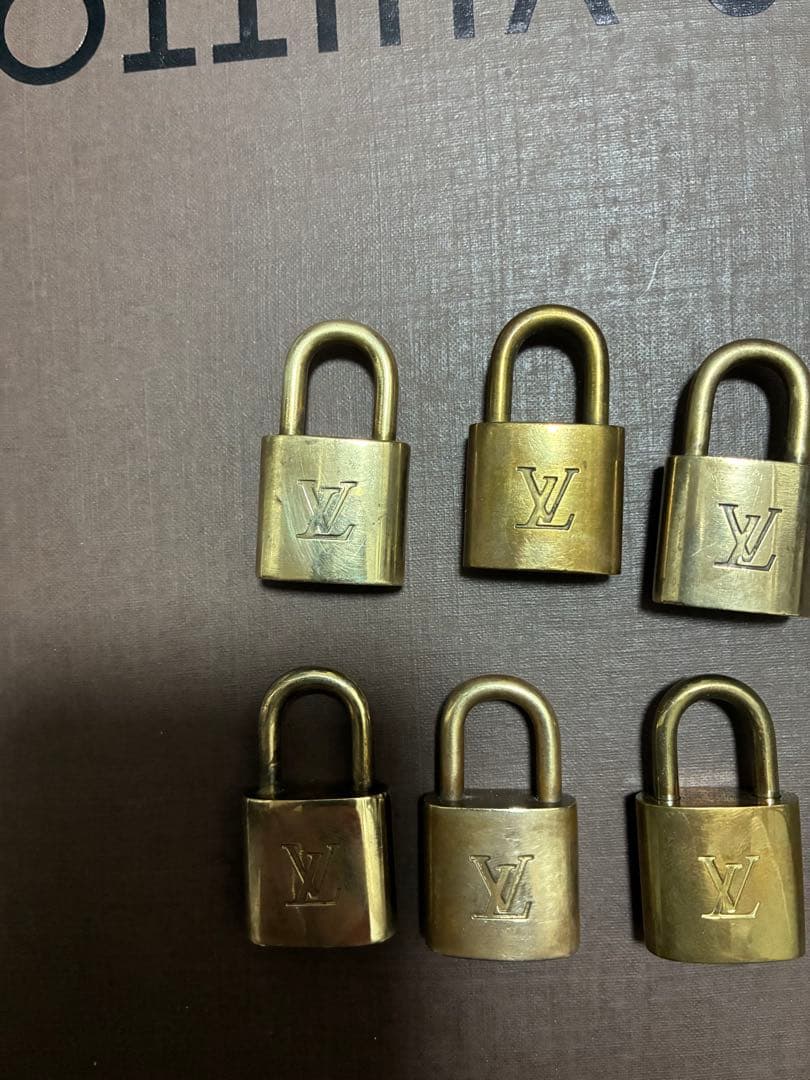 Louis Vuitton 南京錠 6個セット　鍵無し