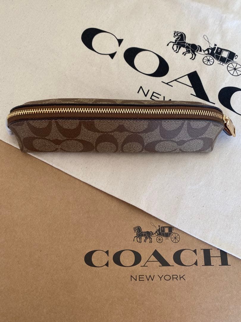 ギフトに♡【COACHC6333】ポーチ ペンシルケースペンケース筆箱