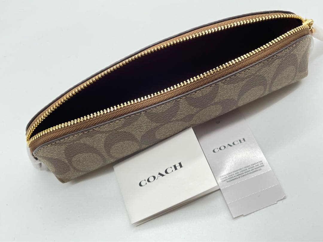 ギフトに♡【COACHC6333】ポーチ ペンシルケースペンケース筆箱