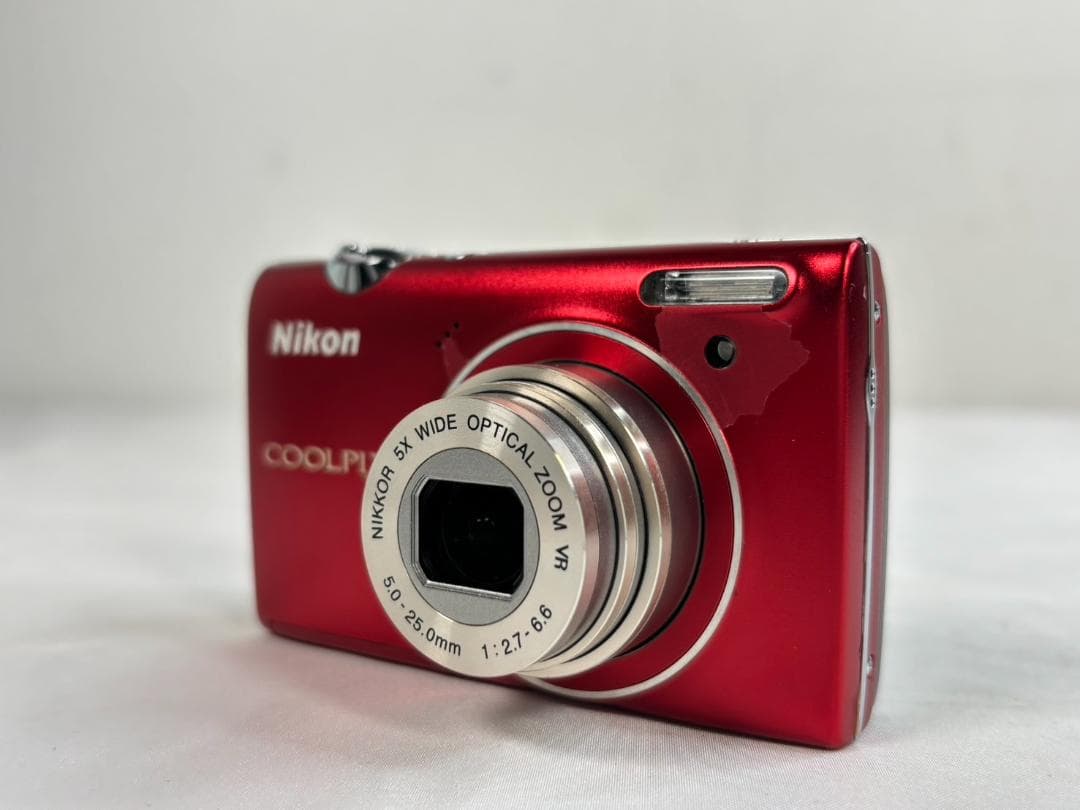 Nikon COOLPIX S5100 クリアレッド コンパクトデジタルカメラ