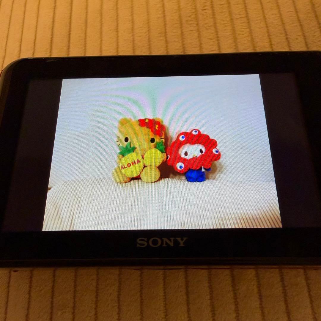 SONY Cyber-shot ピンク色 10倍ズーム 充電器付き