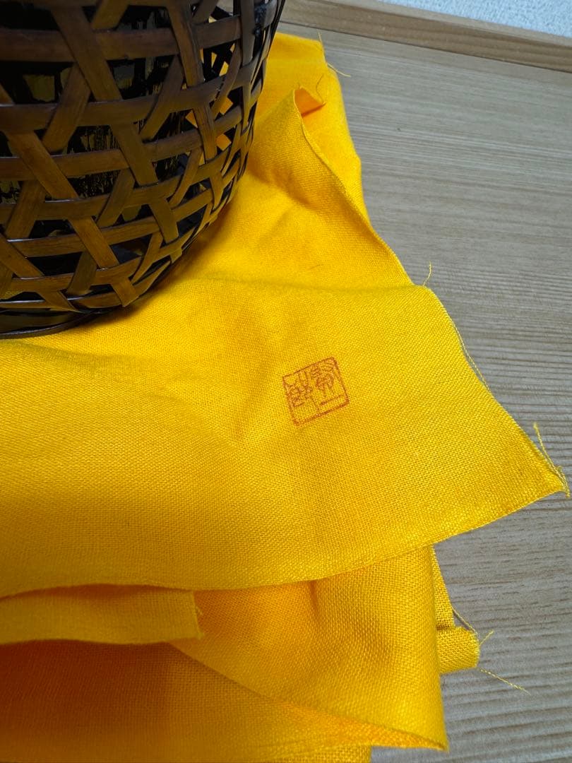 茶道具　伊藤賢一郎作　大和竹縄文花籠