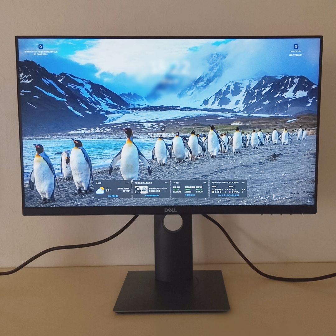 DELL P2421D 23.8インチ QHDモニター IPS 回転&前後高可変