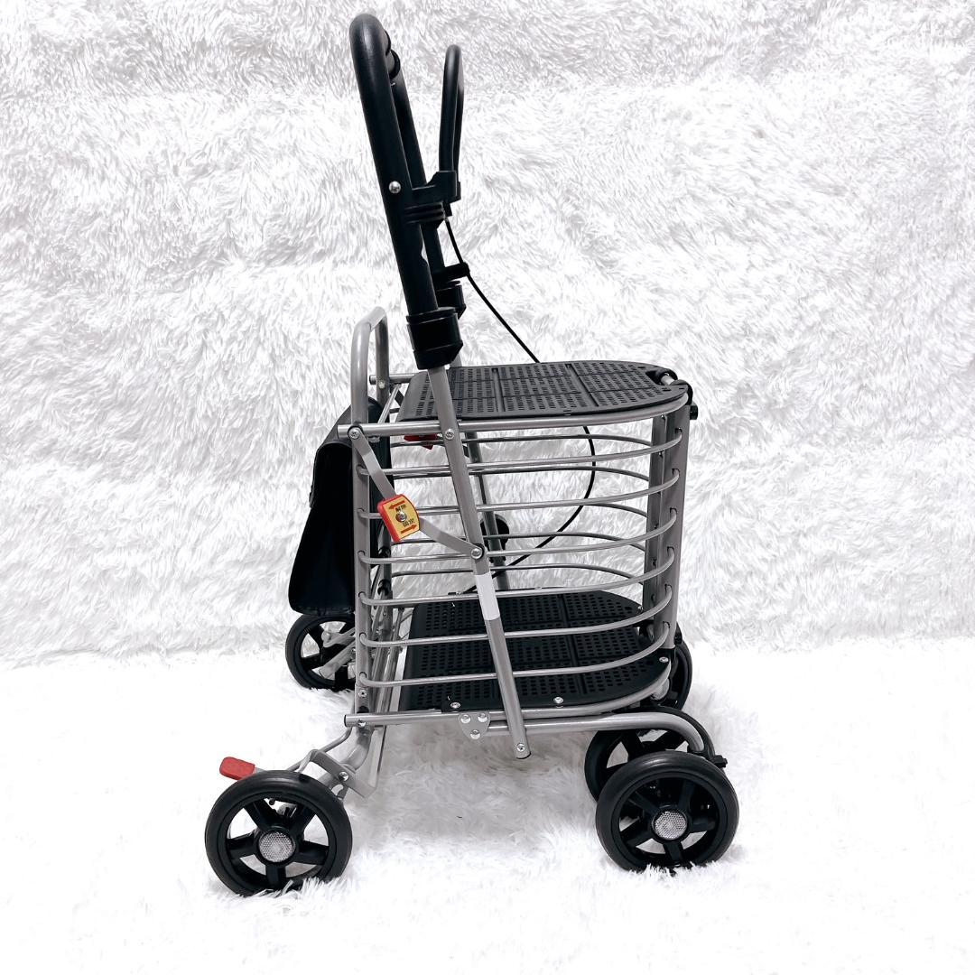 ✨未使用級✨ 極美品 島製作所 シルバーカー ハーモニーAL アルミフレーム