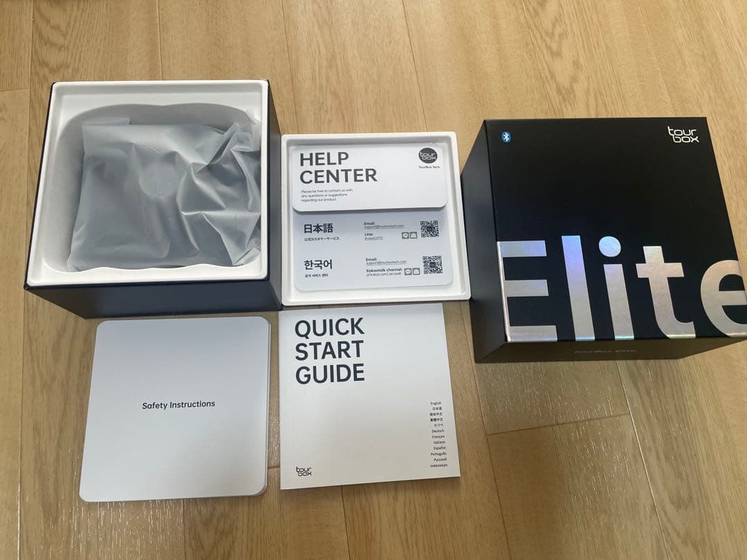 TourBox Eliteツアーボックスエリート トランスルーセント(黒)