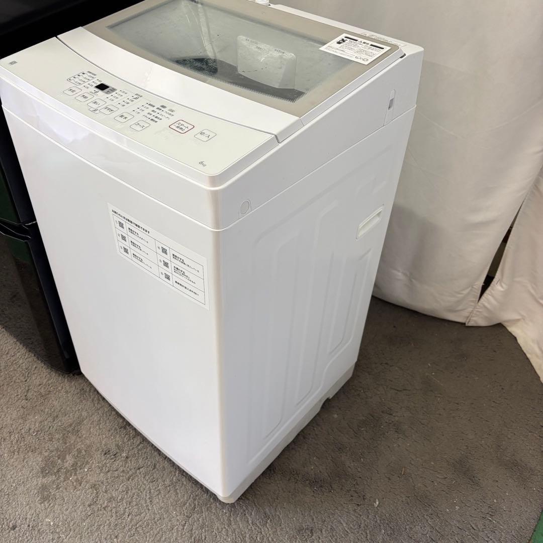 ★168　冷蔵庫　洗濯機　6キロ　ニトリ　一人暮らし　家電セット　安い　設置無料