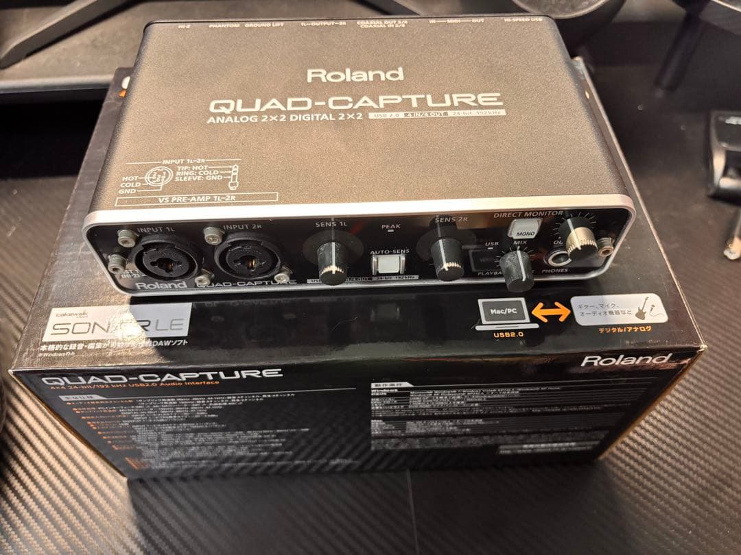 Roland QUAD-CAPTURE UA-55 オーディオインターフェイス