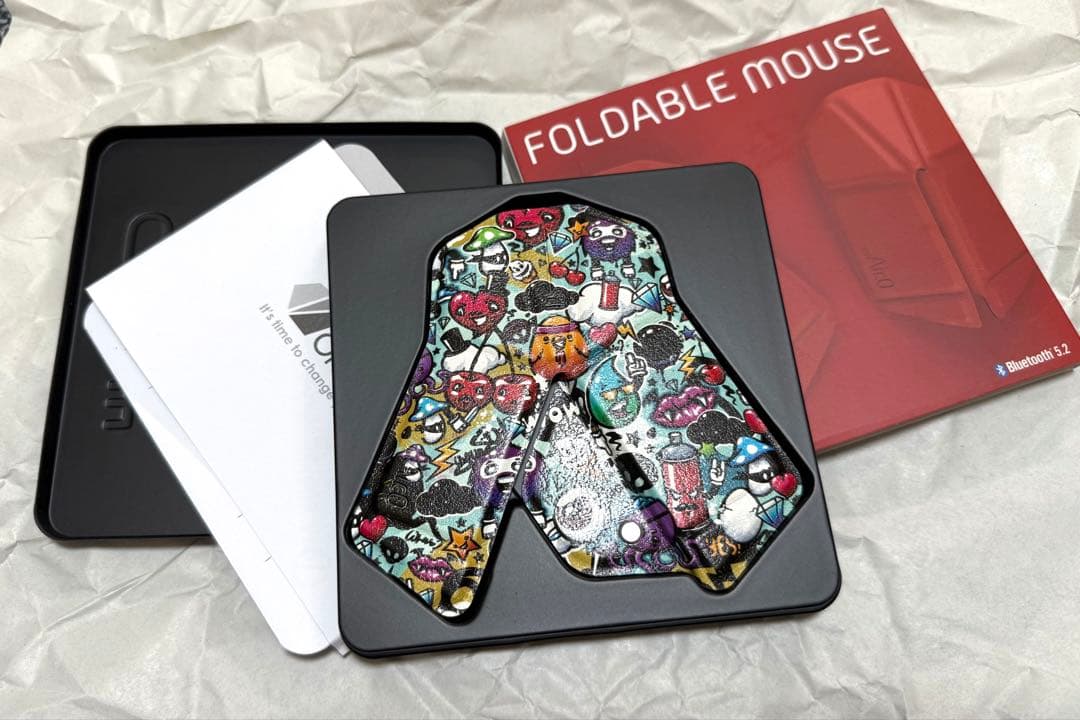 マウス・トラックボール Oni Foldable Mouse Graffiti