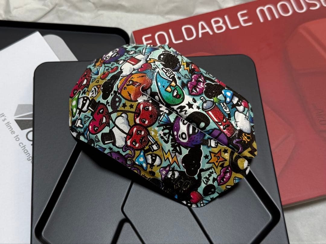 マウス・トラックボール Oni Foldable Mouse Graffiti