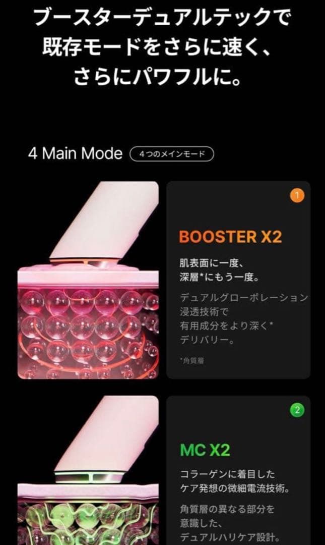 【最新モデル】メディキューブ AGE-R ブースタープロX2 未開封 ホワイト