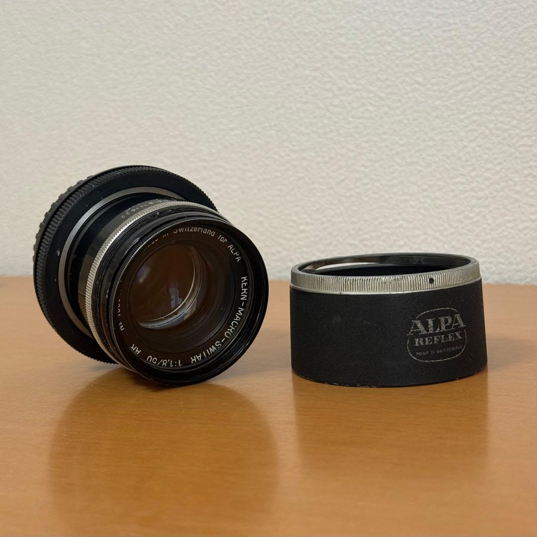 ALPA Kern Micro Switar 1:1.8/50 フード付