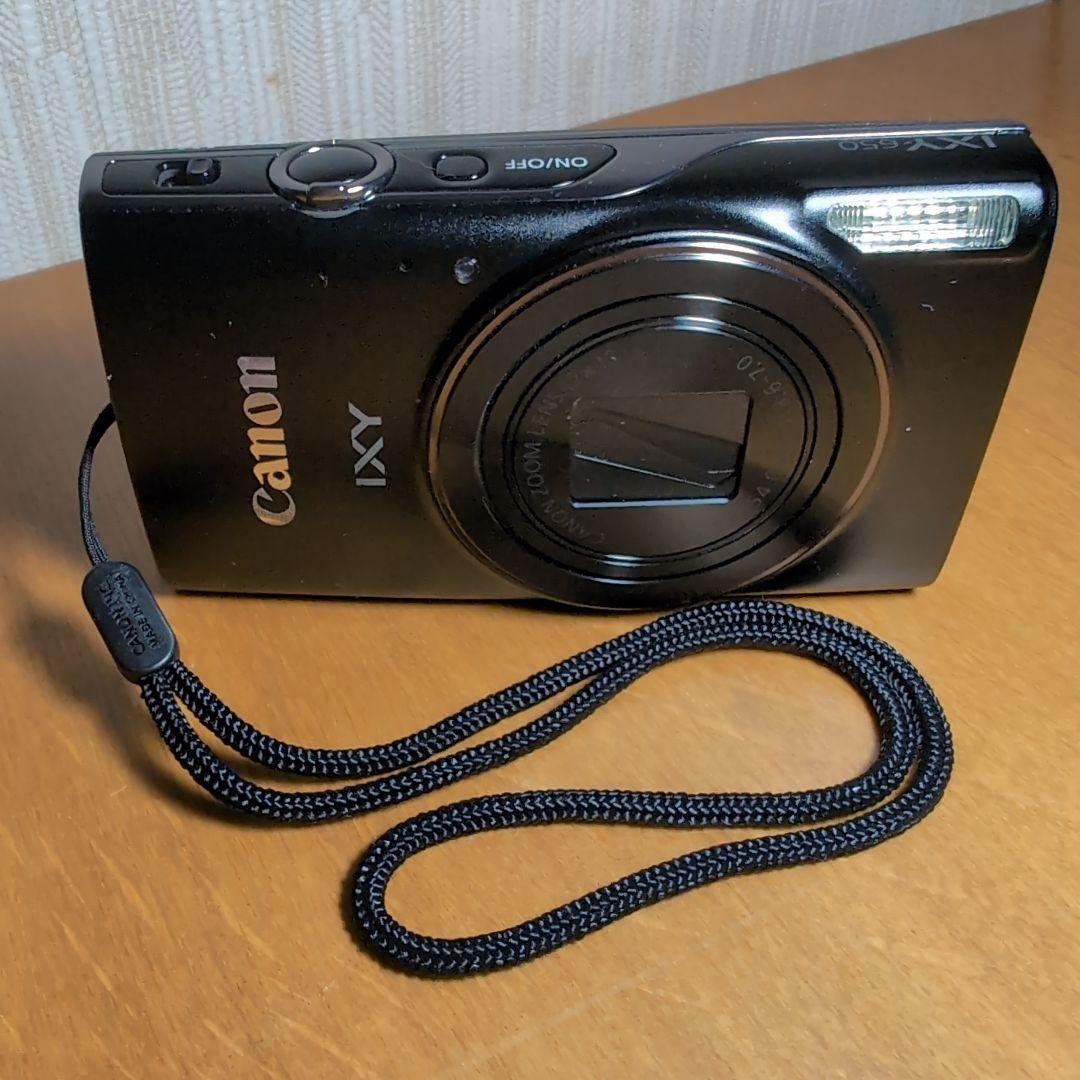 Canon IXY650黒 コンデジ+ブロア、SDカード、ケース、乾燥剤セット