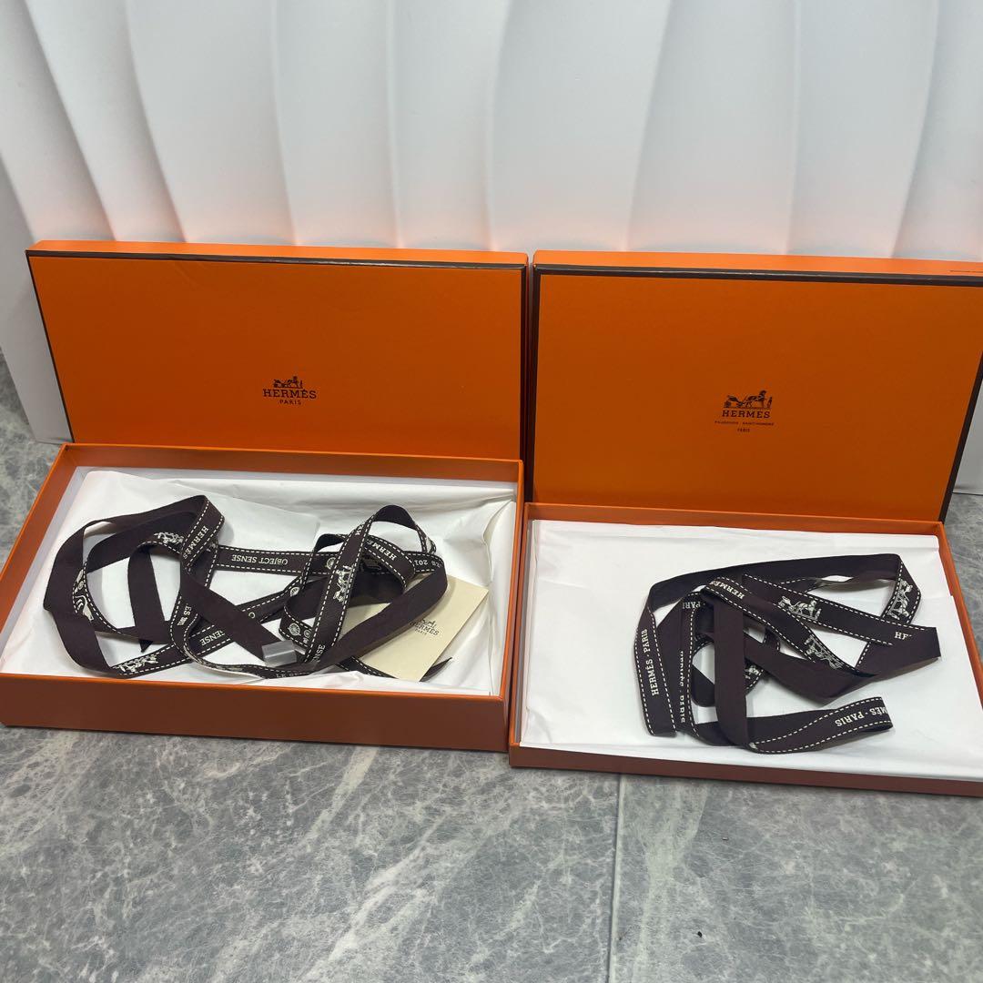 HERMES ギフト箱 セット オレンジ　8箱