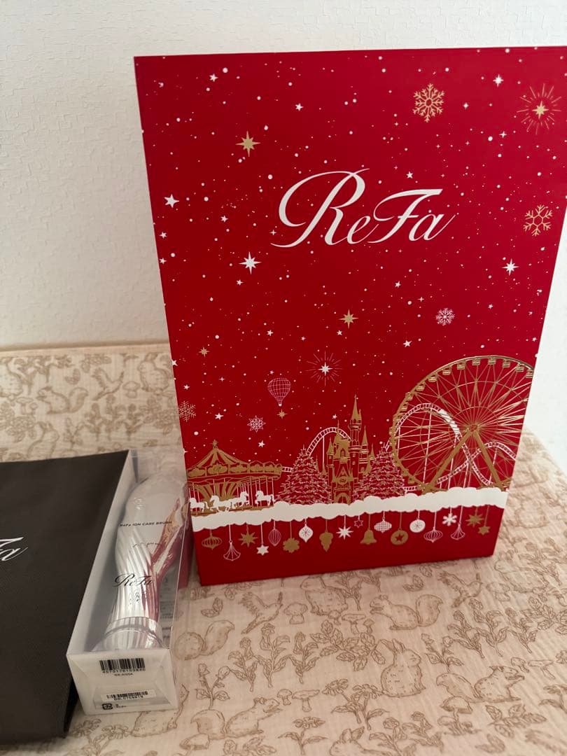 ReFa 【新品】リファイオンケアブラシ シルバー 専用スタンド付き