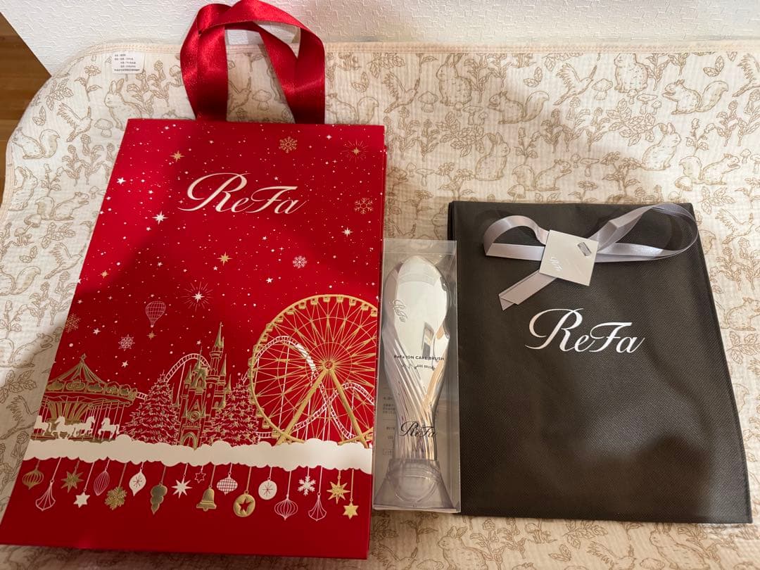 ReFa 【新品】リファイオンケアブラシ シルバー 専用スタンド付き