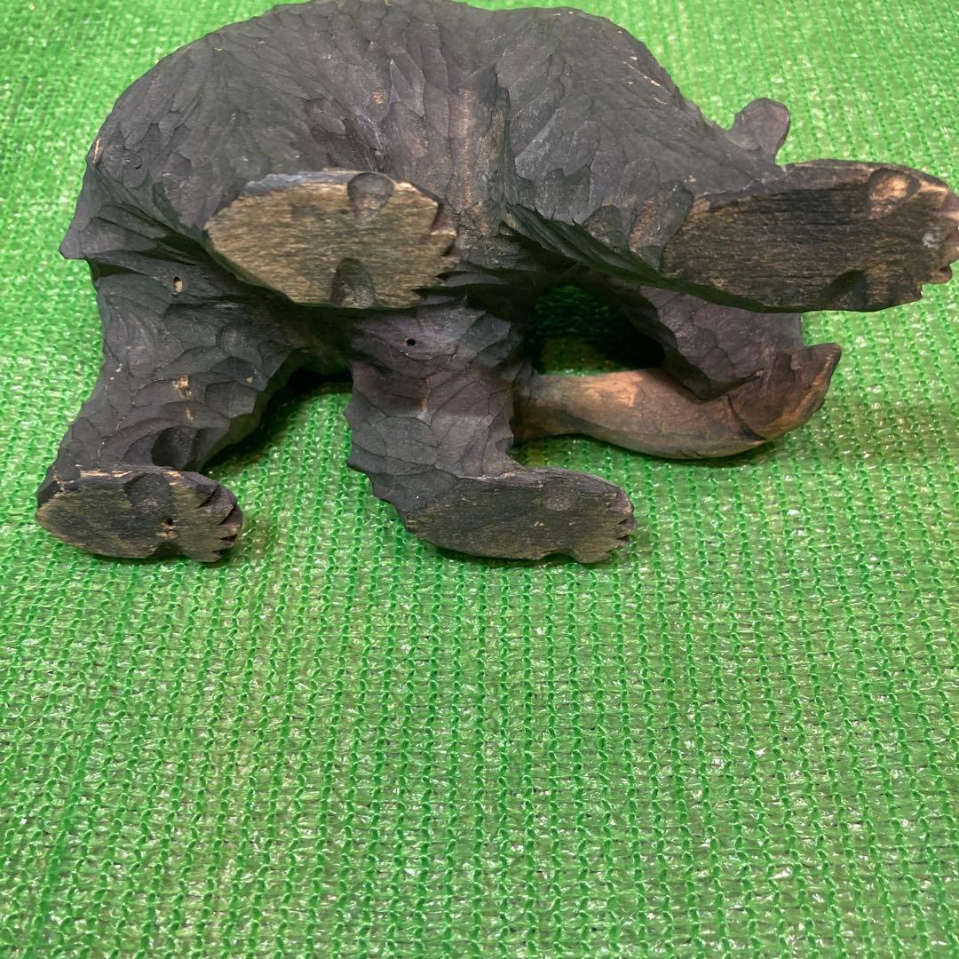 木彫り熊 木彫 置物 北海道 民芸品