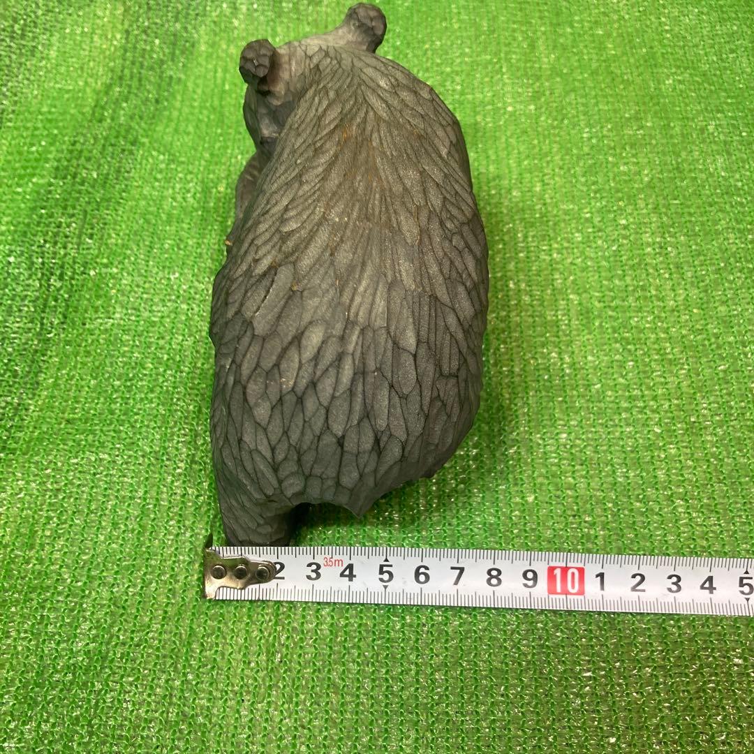 木彫り熊 木彫 置物 北海道 民芸品