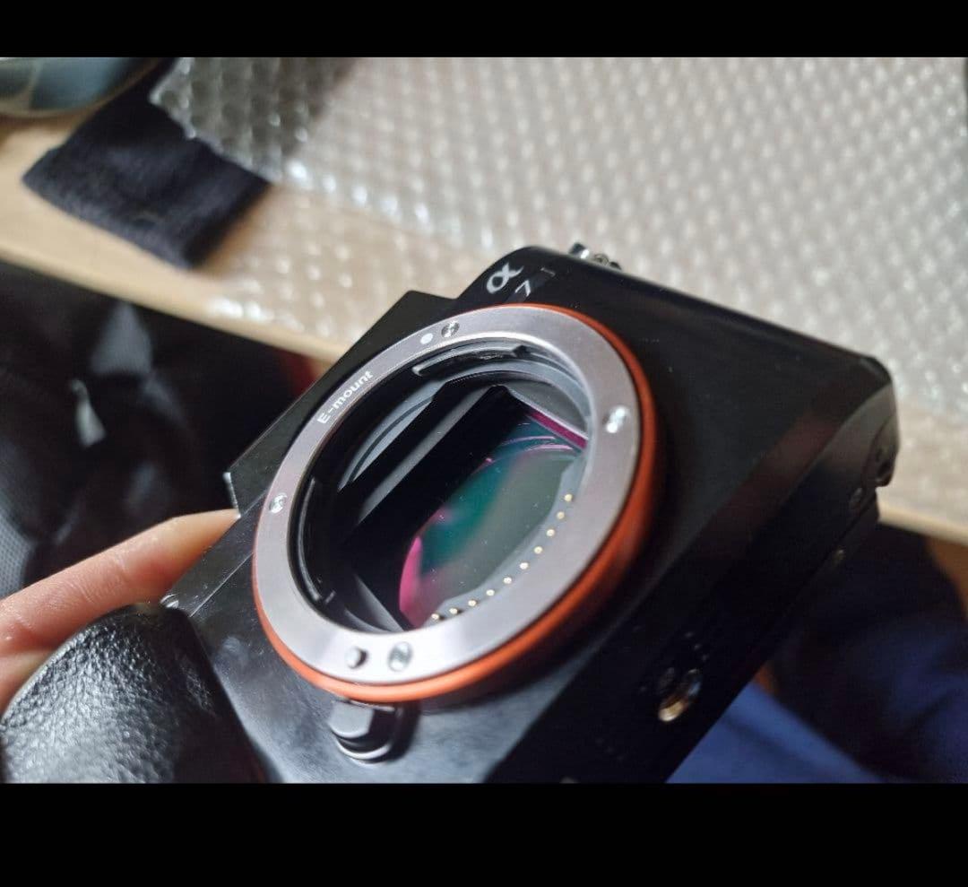 SONY α7 本体+バッテリー+充電器ミラーレス一眼カメラ