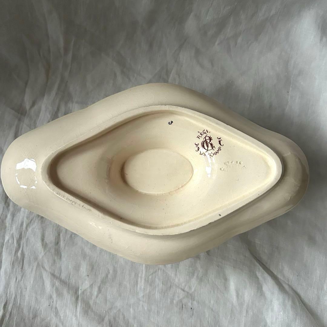 【金継ぎ用】ロンシャン Regent ソーシエール 茶色 フランスアンティーク