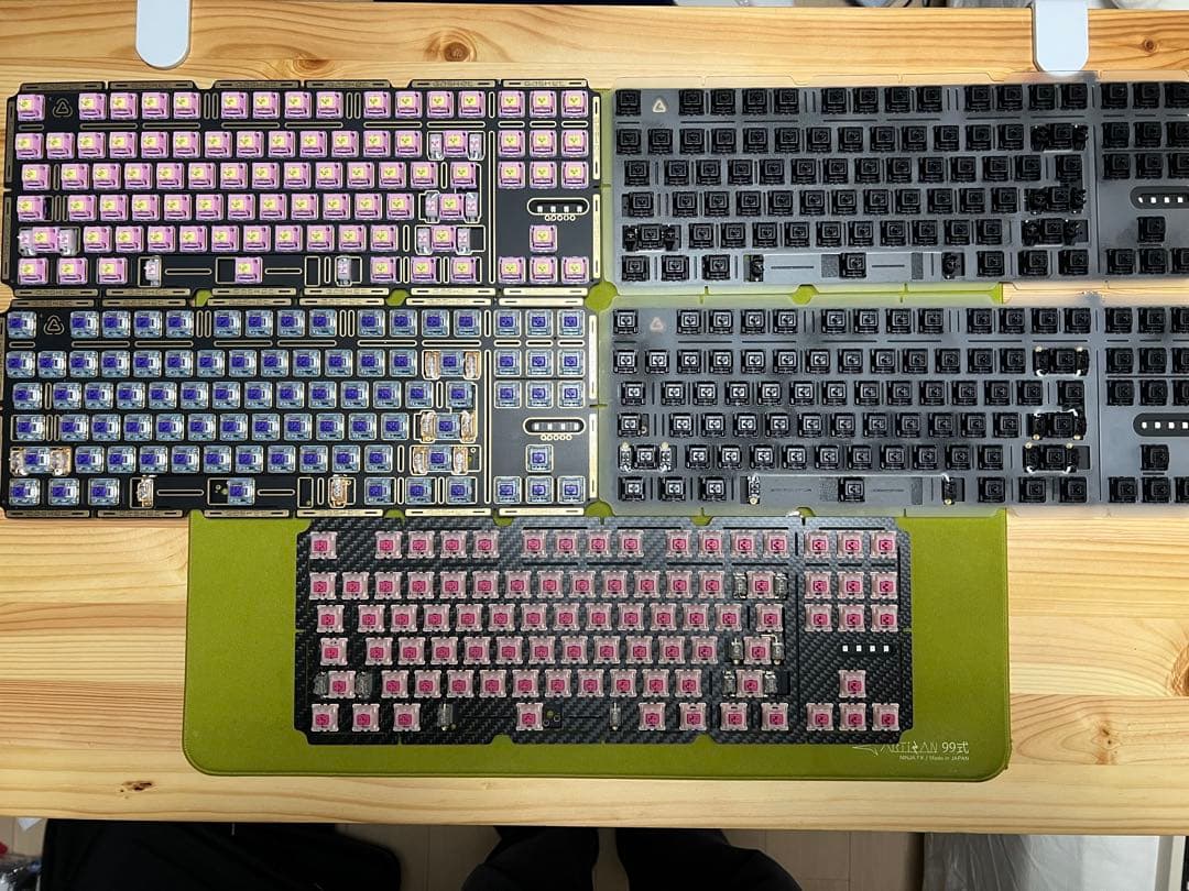ラ*ロ様 Space80 Apollo GMK Dualshot 6構成 オーク