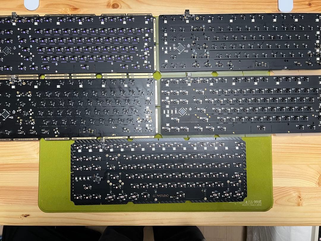 ラ*ロ様 Space80 Apollo GMK Dualshot 6構成 オーク