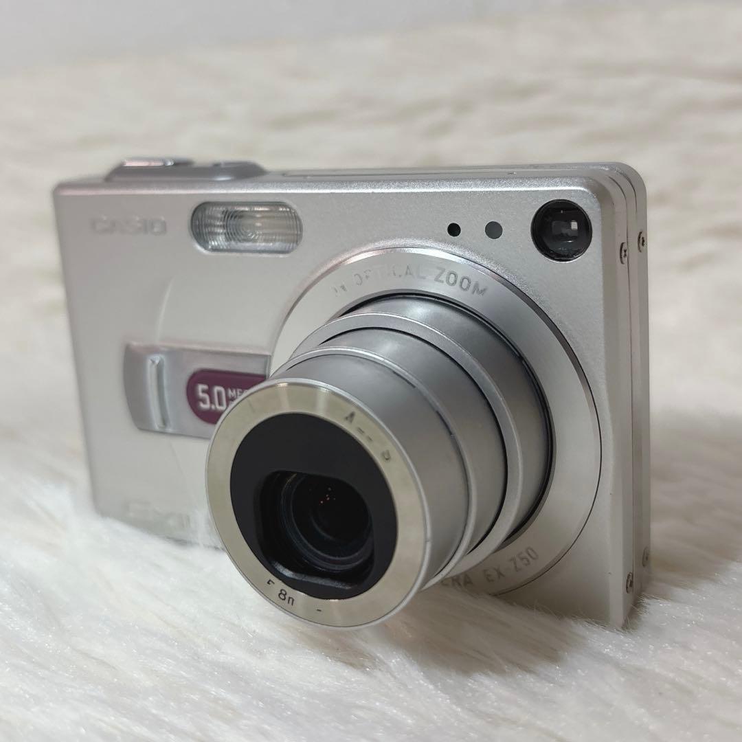 美品 CASIO EXILIM EX-Z50 シルバー 動作確認済