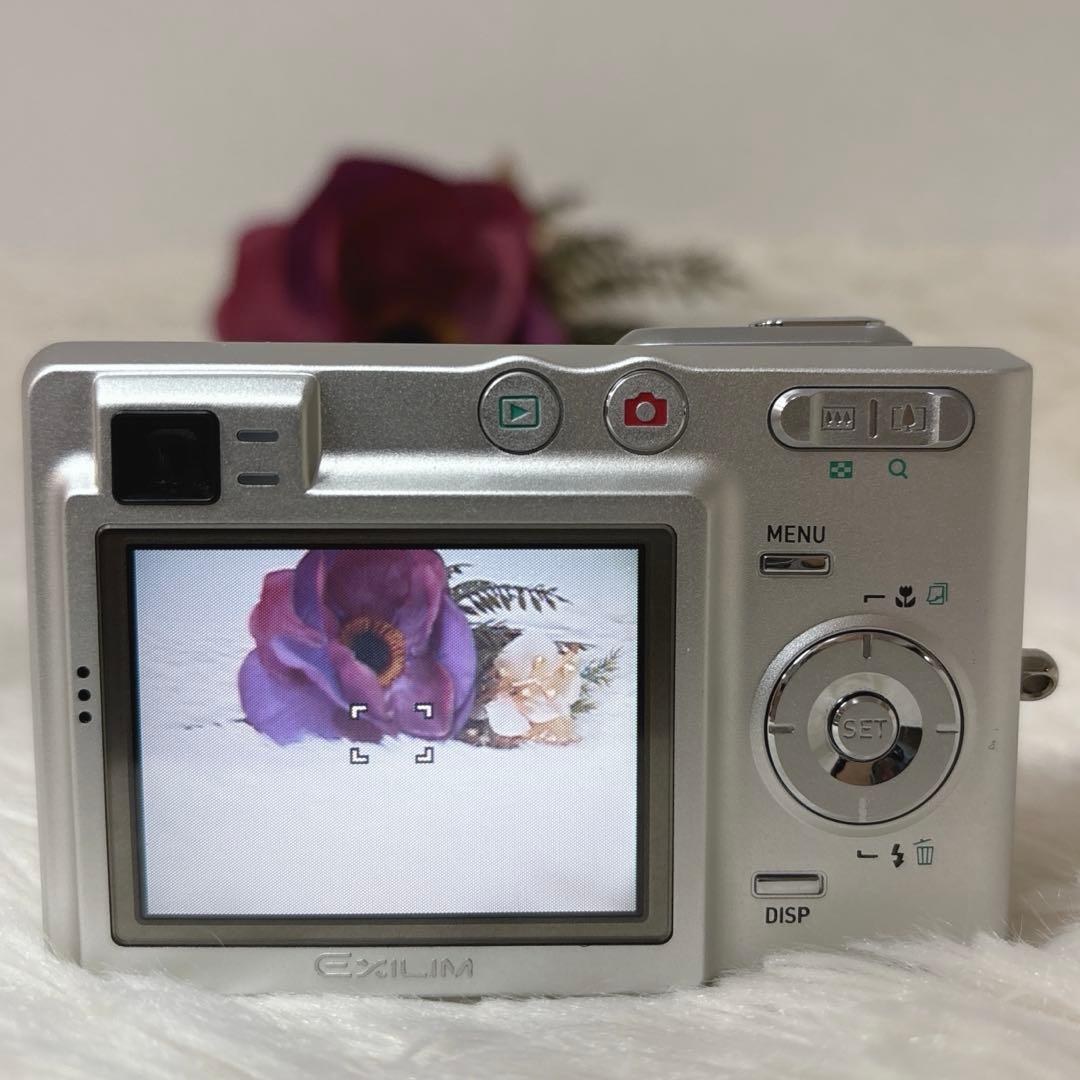 美品 CASIO EXILIM EX-Z50 シルバー 動作確認済