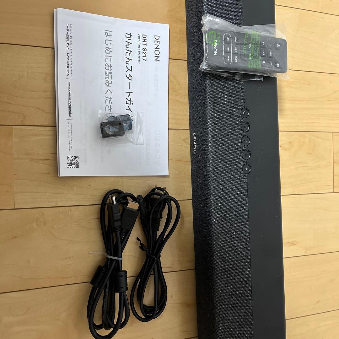 DENON DHT-S217 サウンドバー 美品 動作確認済