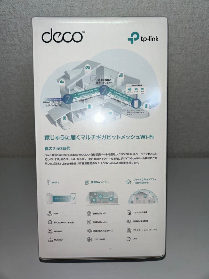 新品未開封品TP-Link Deco BE65 BE9300