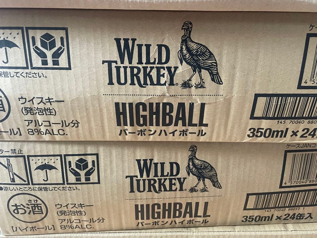 WILD TURKEY ハイボール 350ml 48缶入り