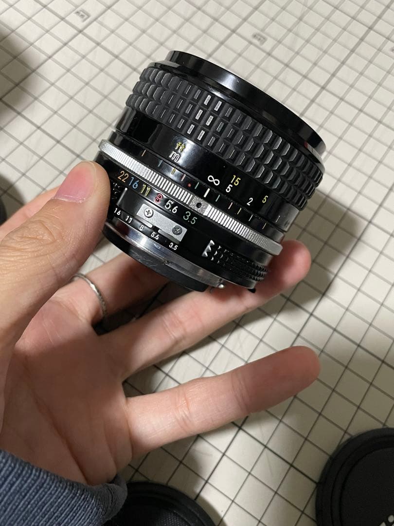 NIKKOR レンズ3本とfz1マウントアダプター 135、28、50mm