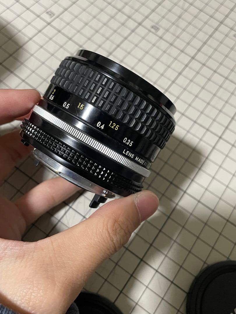 NIKKOR レンズ3本とfz1マウントアダプター 135、28、50mm