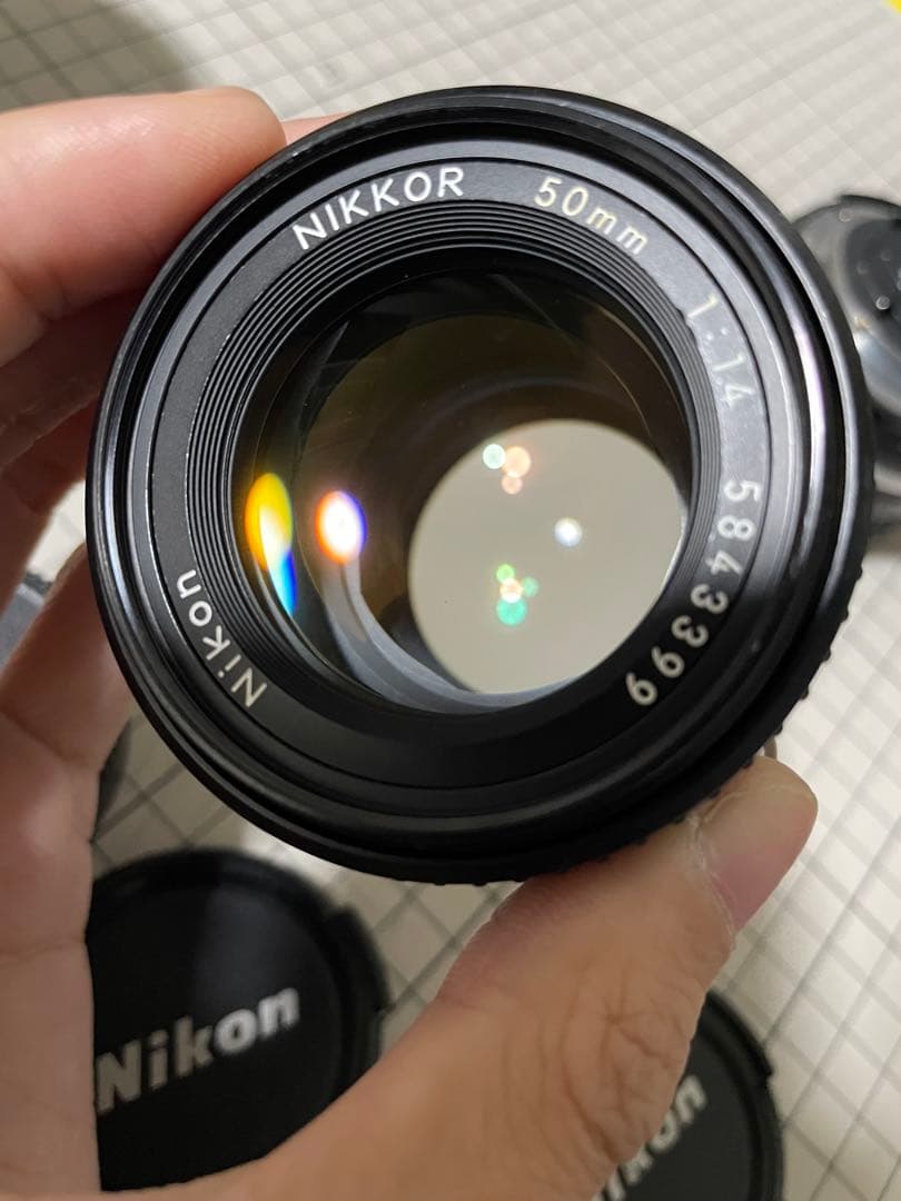 NIKKOR レンズ3本とfz1マウントアダプター 135、28、50mm