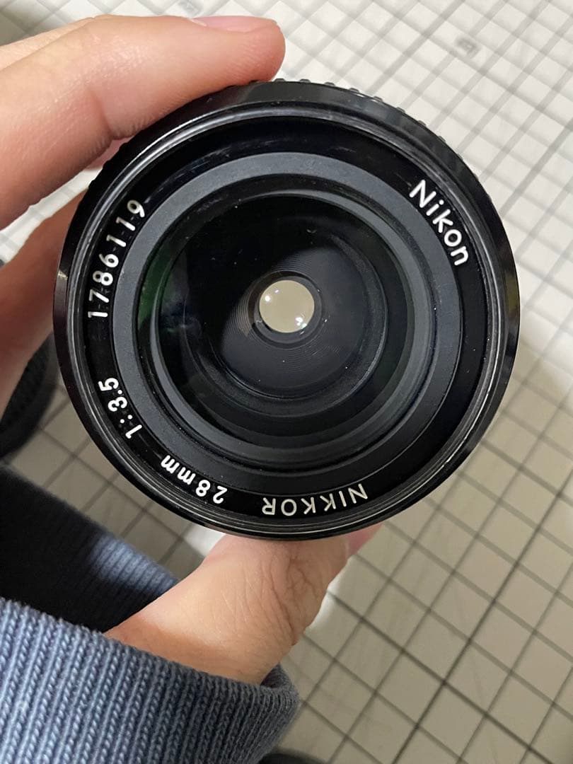 NIKKOR レンズ3本とfz1マウントアダプター 135、28、50mm