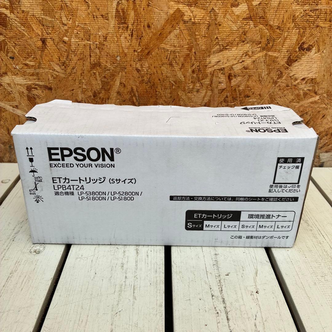 0719 EPSON ETカートリッジ　（Sサイズ）　LPB4T24 純正