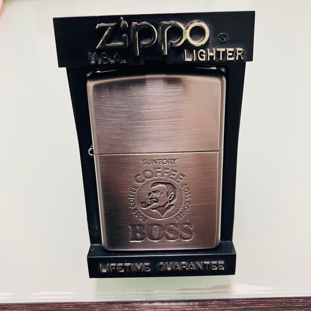 希少ZIPPO サントリーボス　懸賞品　新品未使用