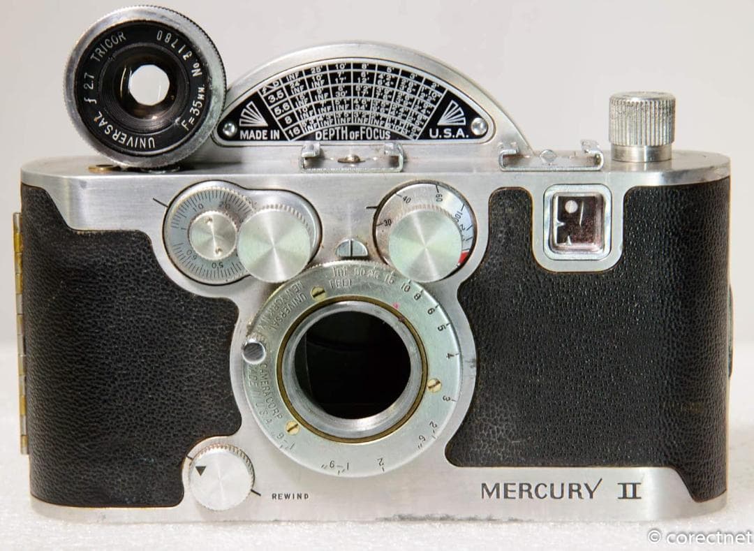 紙*ち様 UNIVEX MERCURY II ハーフサイズフィルムカメラ
