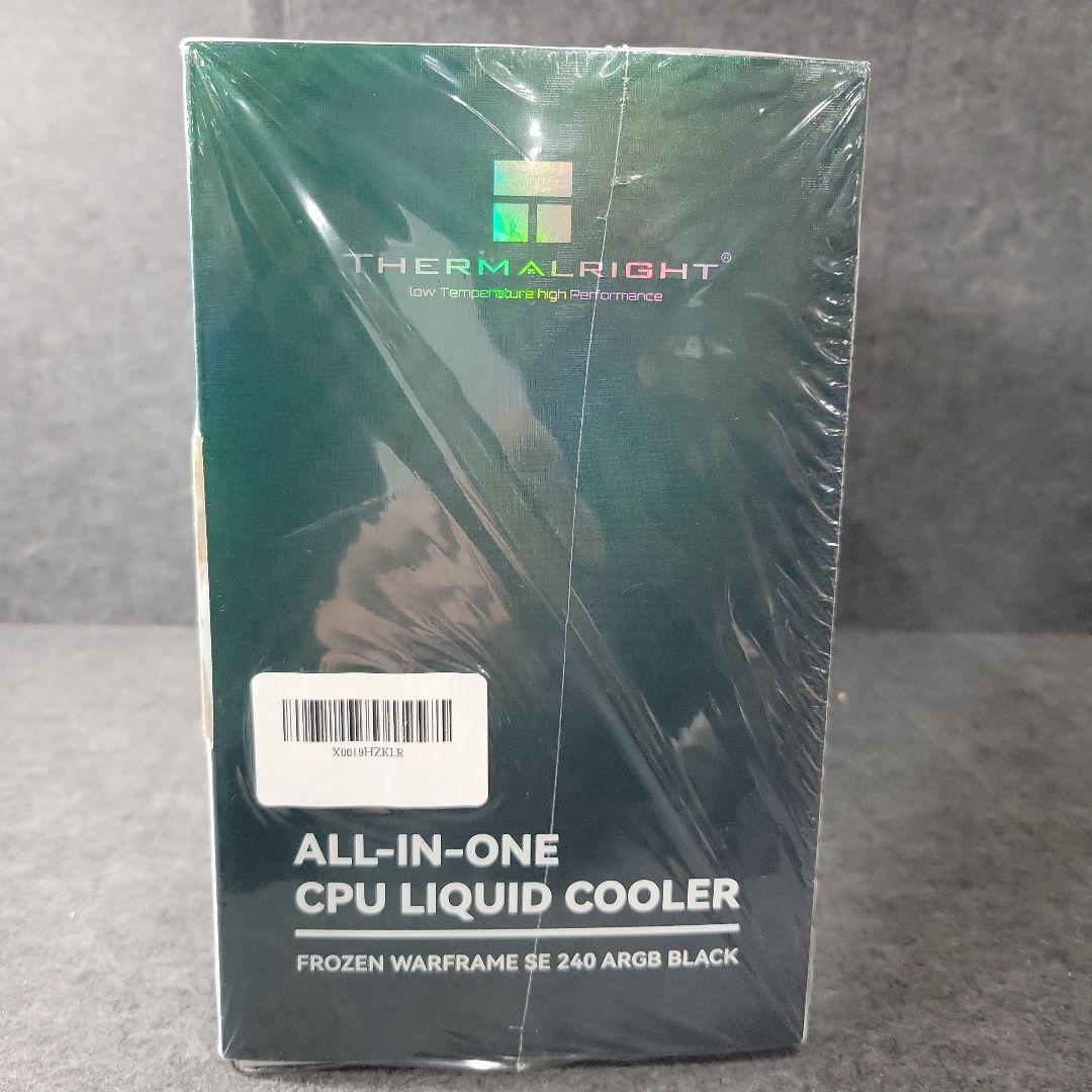 PC用ファン・クーラー Thermalright FW SE 240 ARGB Black-AIO