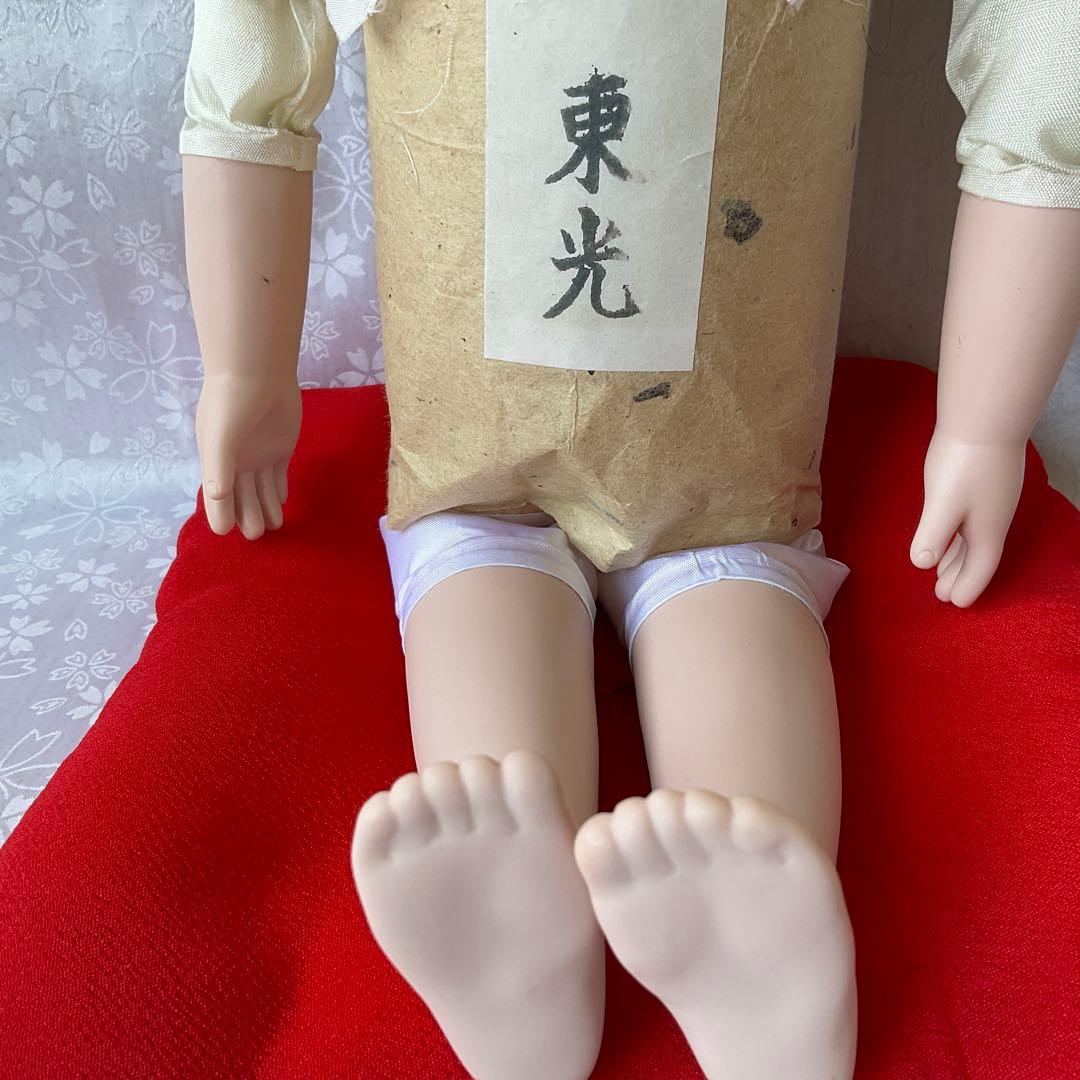 市松人形　東光作　お座り着せ替え市松人形尺二