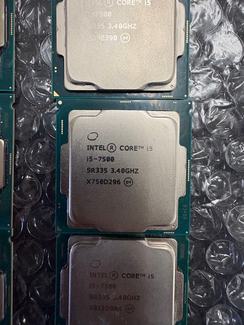 Intel 第7世代i5x4& i3x15 cpu 19個セット